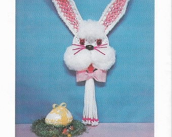 Macrame Bunny Pattern, Easter Bunny, Digital file, Instant Download, holiday decor, wall decor.