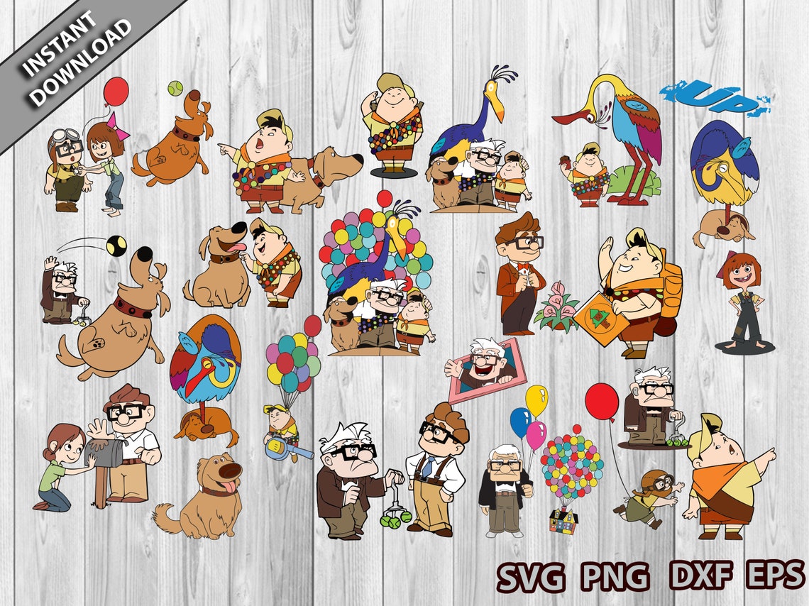 Free Free 345 Disney Pixar Up Svg SVG PNG EPS DXF File