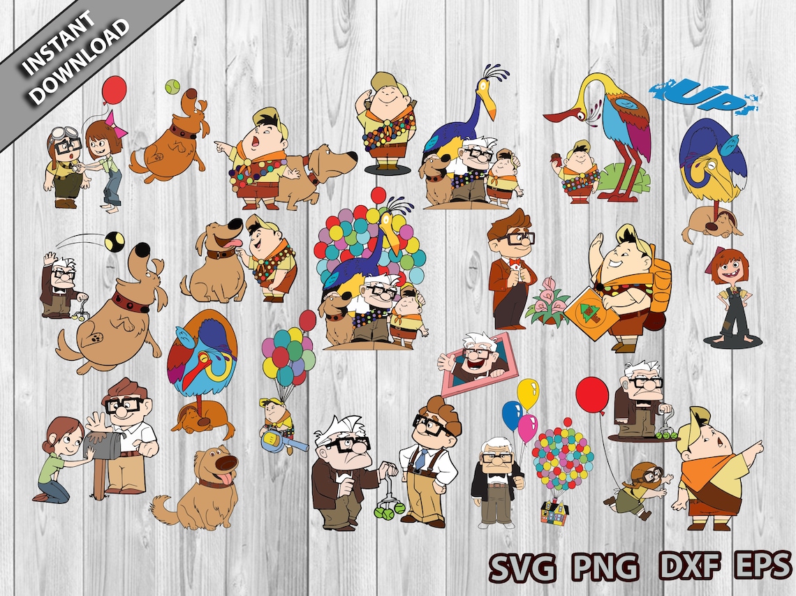 Free Free 345 Disney Pixar Up Svg SVG PNG EPS DXF File