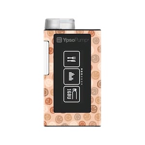 Ypsopump Pumpen Sticker "Happy Smiles" | Decorate your devices | Diabetes Typ 1 | Insulinpumpen Sticker | Diabetes Sticker