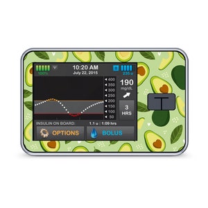 B-WARE ** T:Slim X2 Sticker "Avo Love" | Summer Collection | Decorate your devices | Diabetes Typ 1 |  Diabetes Sticker