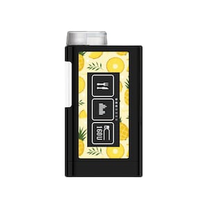 Ypsopump Display Only Pumps Sticker &quot;Pineapple Party&quot; | Decorate your devices | Type 1 diabetes | Insulin Pumps Sticker | Diabetes stickers