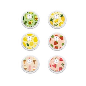 B-STOCK ** 2 pegatinas de sensor FreeStyle Libre 3 | Colección Verano | Decora tus dispositivos | Diabetes tipo 1 | Pegatinas de diabetes