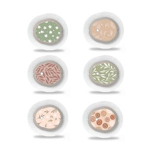 Dexcom G7-sticker | Versier uw apparaten | Meisjes met gadgets | Type 1-diabetes | Diabetes Decoratie | Diabetessticker