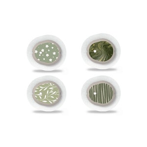 Set mit 4 Stickern "Green Bundle" | Dexcom G7 Sticker | Decorate your devices | Diabetes Typ 1 | Diabetes Sticker