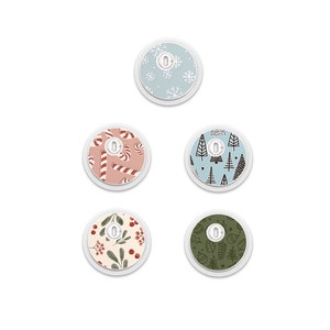 2x FreeStyle Libre 3 Sensor Sticker | Decorate your devices | Girls with Gadgets | Diabetes Typ 1 | Diabetes Sticker | Winter | Christmas