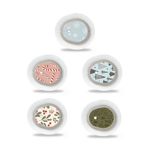 Dexcom G7 Sticker Winter Collection | Decorate your devices | Girls with Gadgets | Diabetes Typ 1 | Diabetes Sticker | Christmas