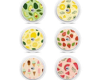 B-STOCK ** FreeStyle Libre 1/2 Sensor Sticker | Summer Collection | Decorate your devices | Type 1 diabetes |  Diabetes stickers