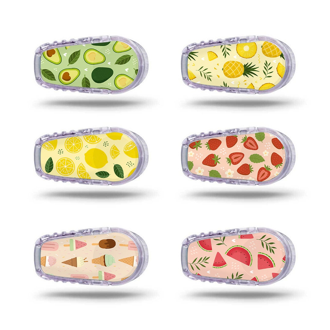 Dexcom G6 Transmitter Stickers Summer Collection Decorate Your Devices ...