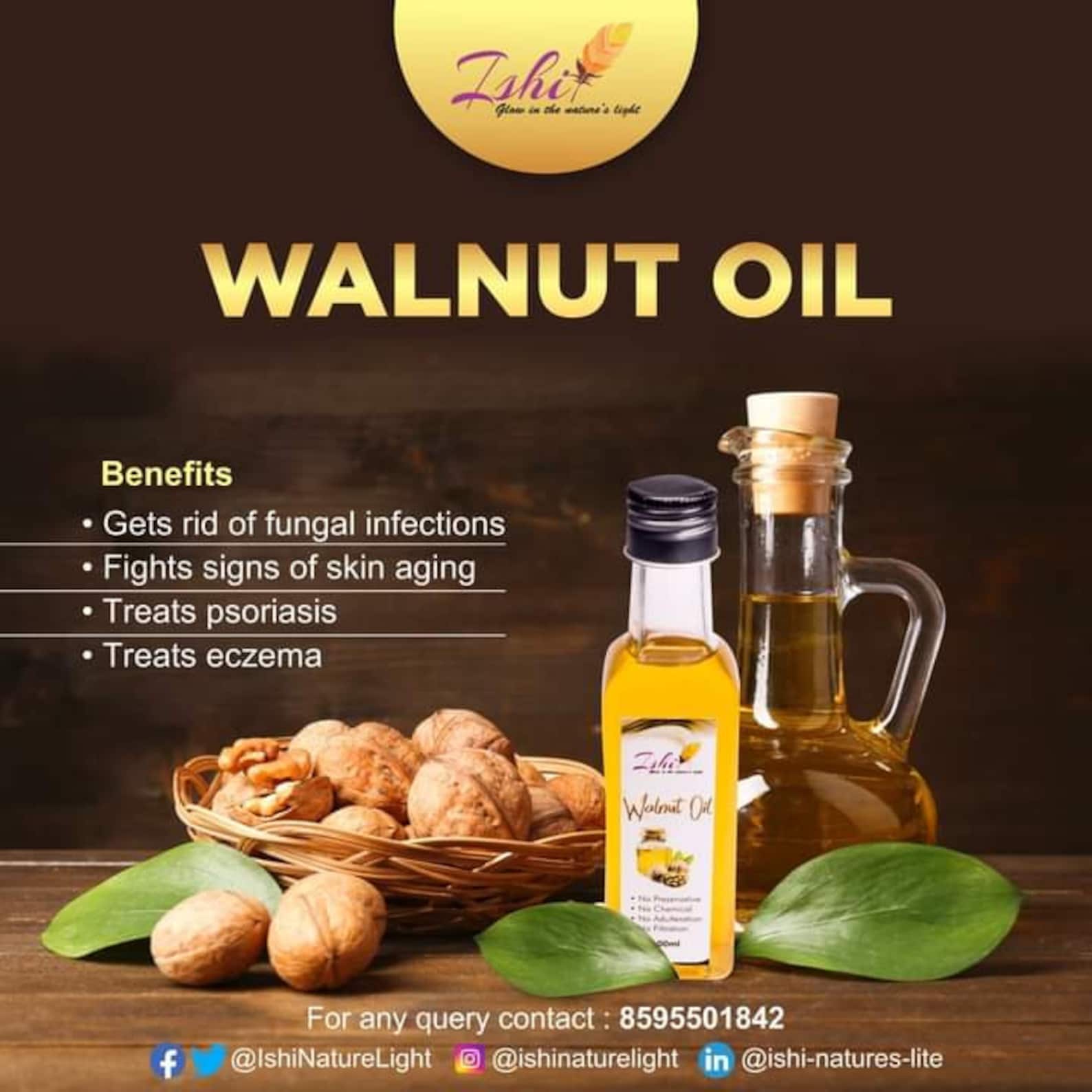 Walnut oil 100 pure Etsy