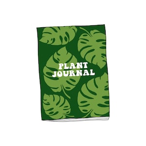 Plant journal - Houseplant gift (Digital)