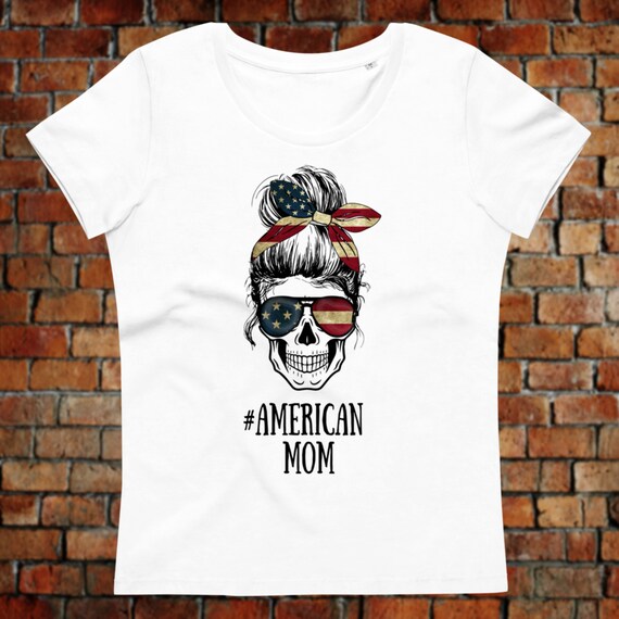 Mothers Day Gift/mom Life/cool Mom Shirt/american Mom | Etsy