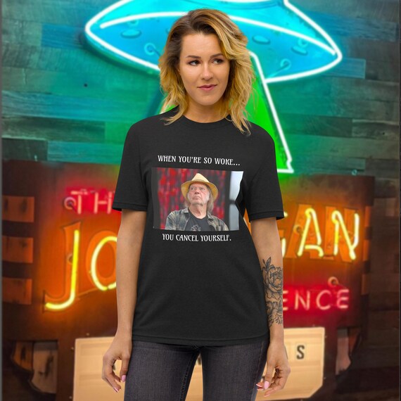 Joe Rogan Neil Young Spotify Shirt/jre Podcast/joe Rogan | Etsy