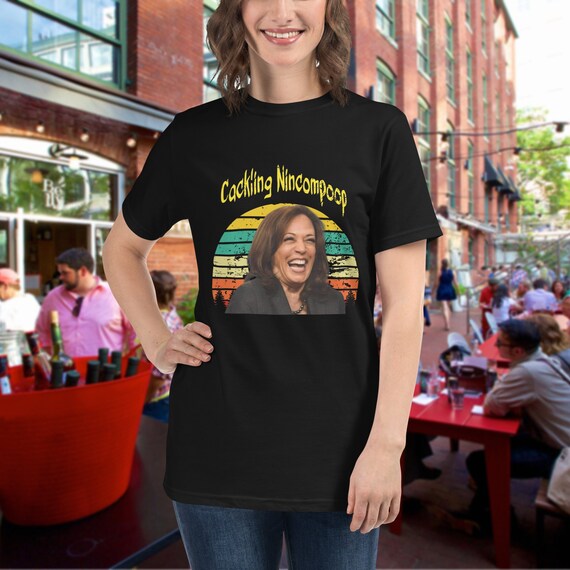 Cackling Nincompoop Kamala Harris/kamala Harris Cackle/kamala | Etsy