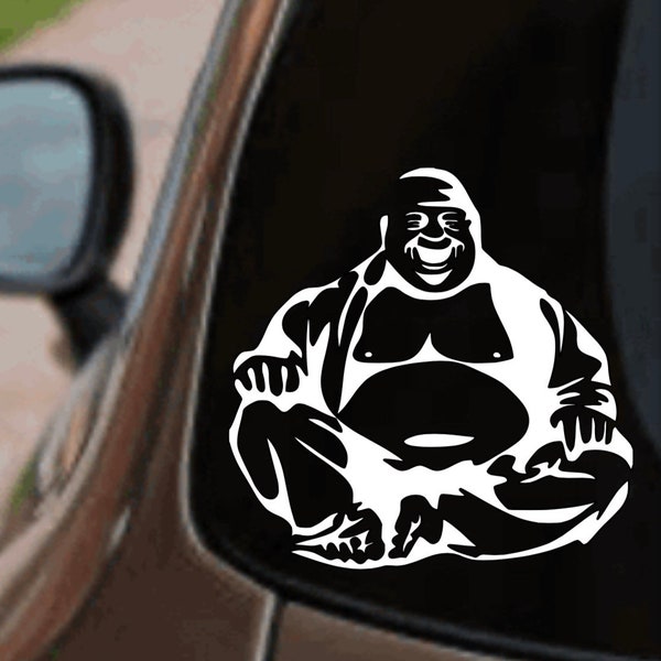 Laughing Buddha Vinyl Decal Car Decal Laptop
