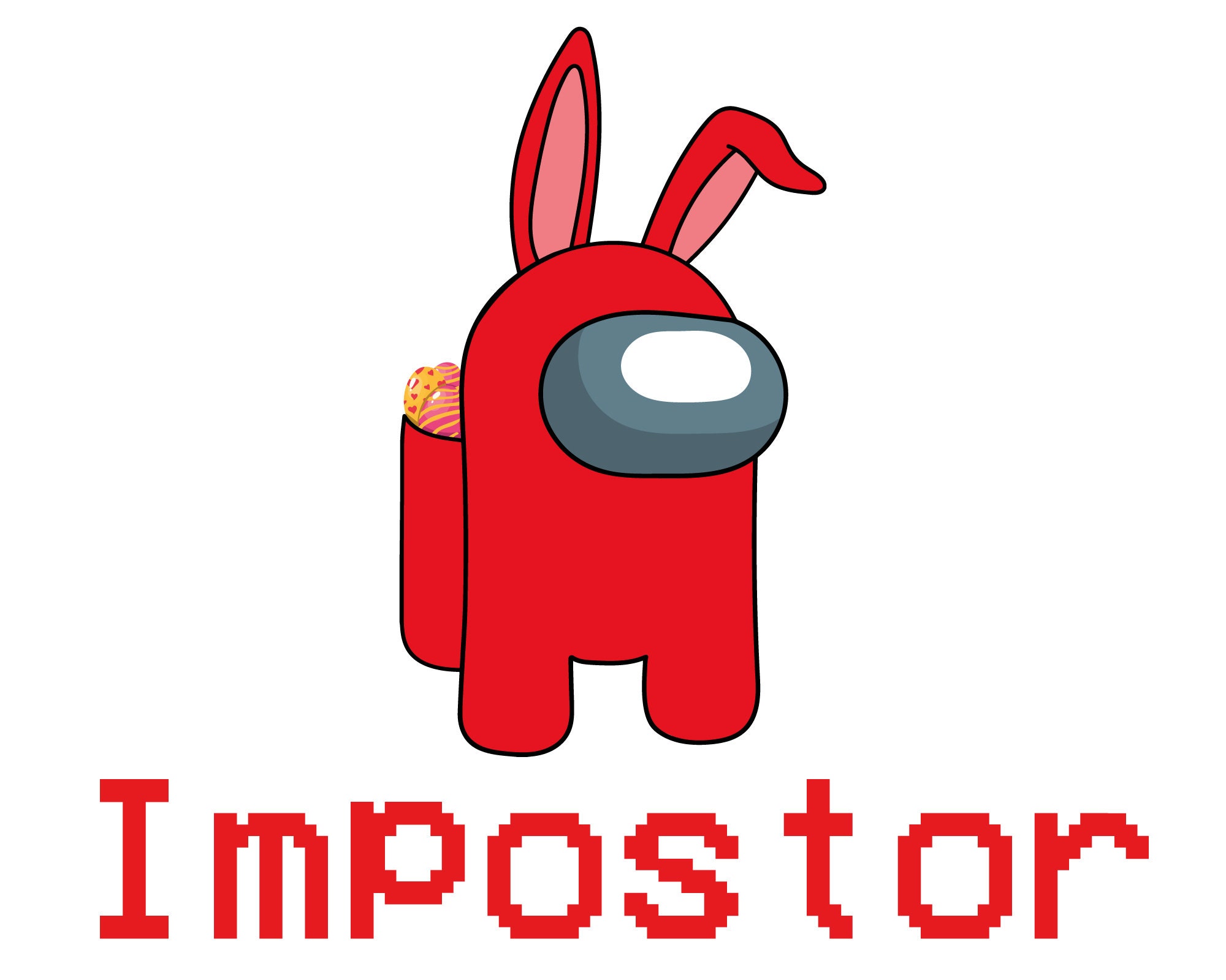 Among Us Imposter SVG