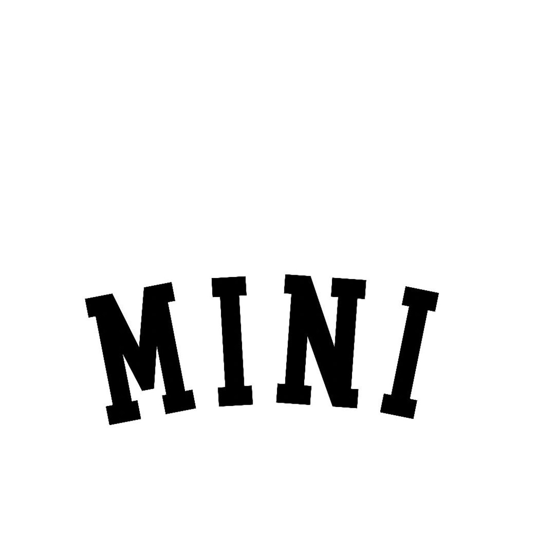 Mini SVG MINI PNG Cut File Digital Download | Etsy