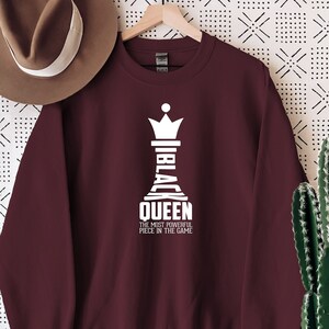 Black queen sweatshirt Clearance