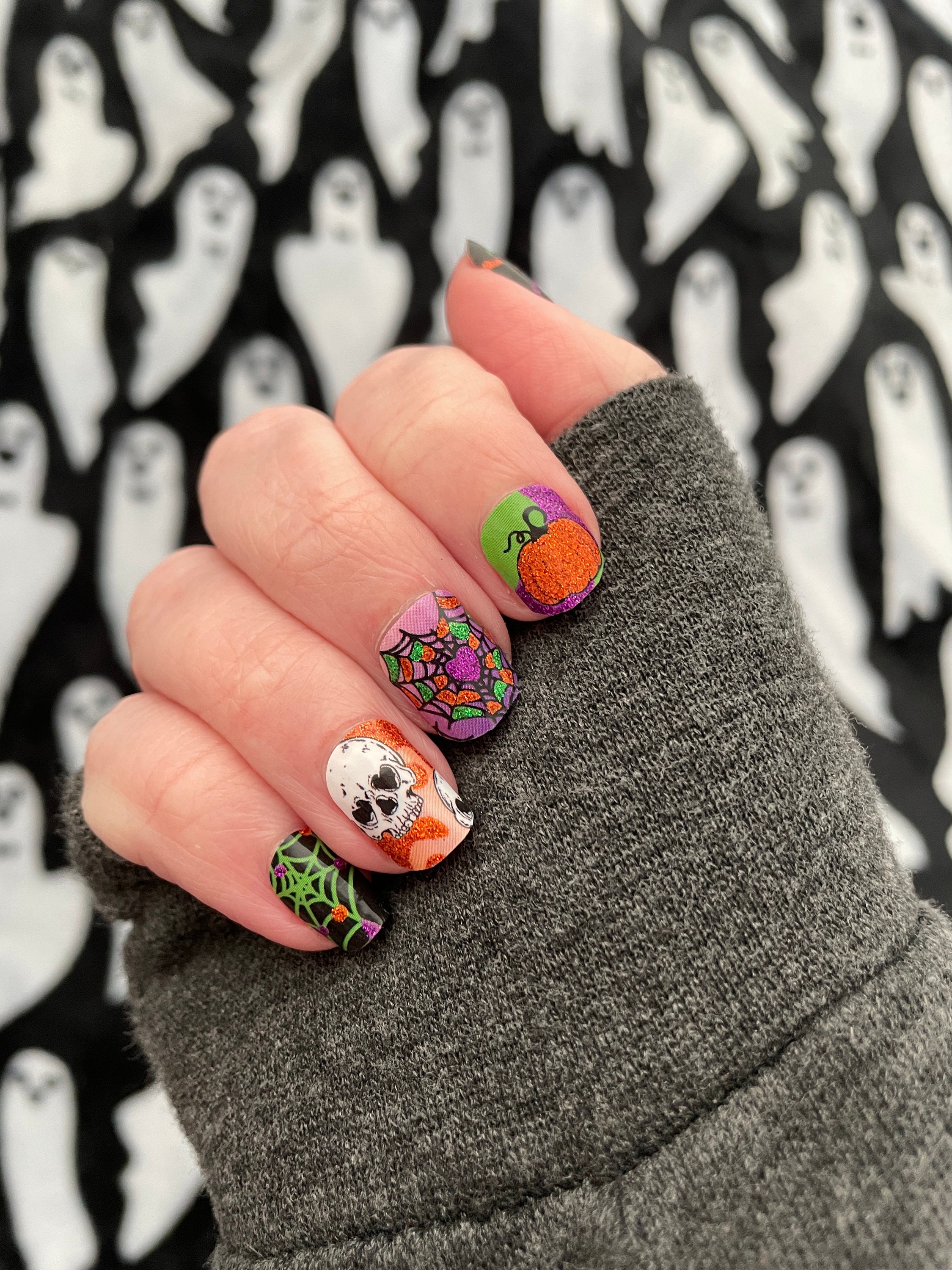 Gel nail wraps - Etsy 日本