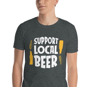 Birthday Gift Unisex Hoodie Beer T-Shirt Brew Beer Shirt Funny Beer Shirt Gift for Beer Lover Craft Beer Lover T-Shirt