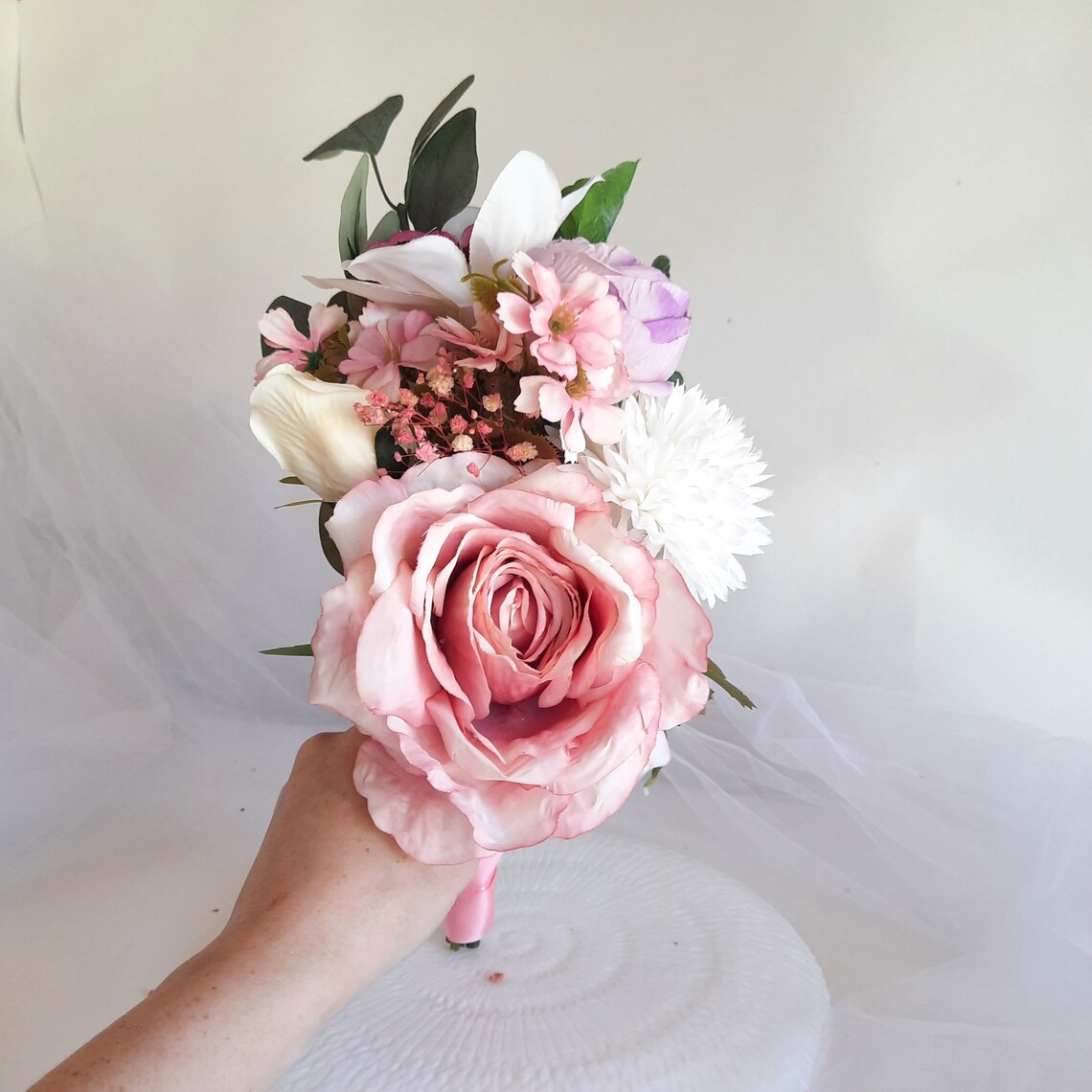 Ramo de novia pequeño ramo de dama de honor ramos de novia Etsy