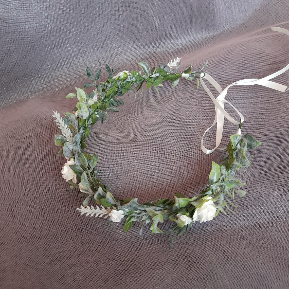 etsy flower crown wedding