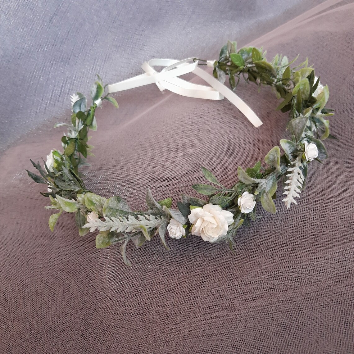 etsy flower crown wedding