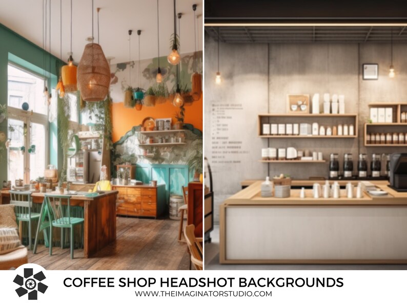 Coffee Shop Backgrounds Cafe Background Photography Headshot