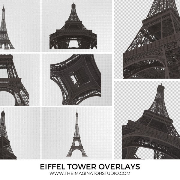 Eiffel Tower Overlay | Paris | Eiffel Tower | Overlays | digital background | Digital backdrop | Compositing | Photoshop | Photography | PNG