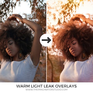 Warm Light Leaks | Light Flares | Light Overlays | Photoshop | Photography | Sun Flares | Digital Overlays | Photo Editing | Sun Overlays