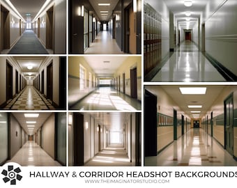Hallway backgrounds | business background | Photography | Photoshop | Headshot backgrounds | Headshot overlay | Portrait | Personal Branding