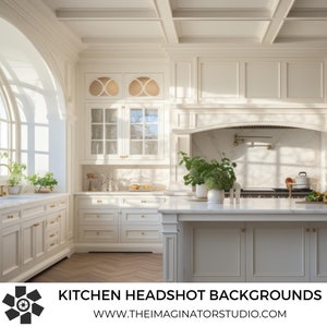 Kitchen Background | Cinematic Headshot Background | Digital Background | Photoshop Background |  Digital Background for Photography | Photo