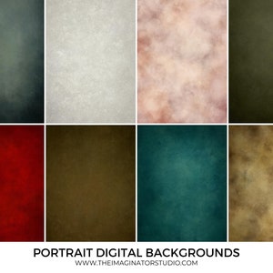 Portrait Digital Backgrounds | Digital Backdrops | Photo studio backdrops | Photoshop | Photography | Fine Art Portraits | Photo textures