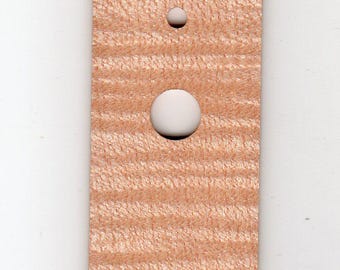 Flame Maple Telecaster Control Plate #7