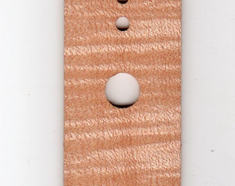 Flame Maple Telecaster Control Plate #5