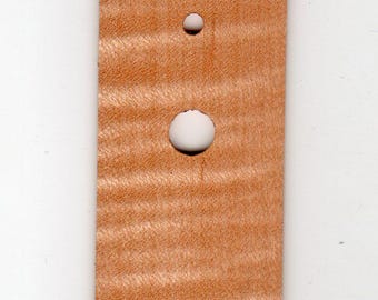 Flame Maple Telecaster Control Plate #6