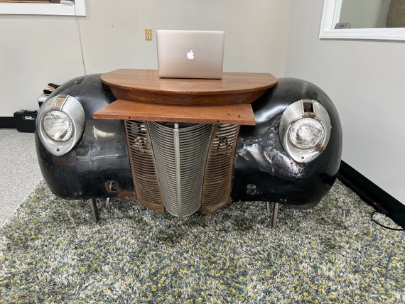 Classic 40s Ford Car Desk Fully Custom, Only 3 Available 