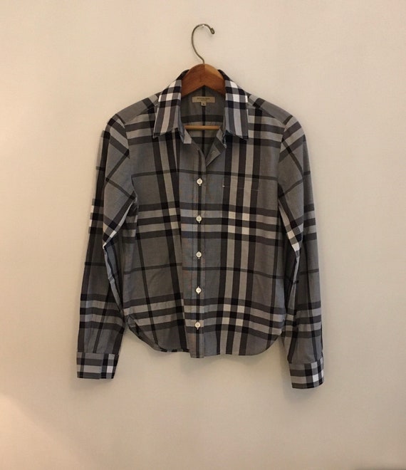 Burberry Woman Shirt Camisa Mujer Women Size M, C… - image 1