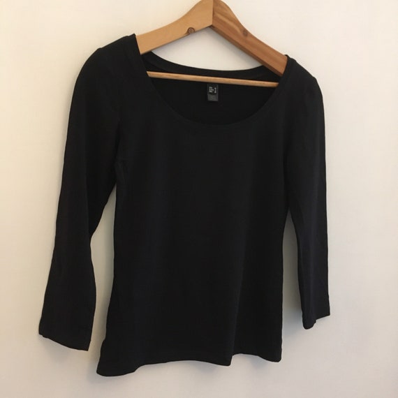 Black Woman Slim fit T-Shirt. Handle. Size M, Size