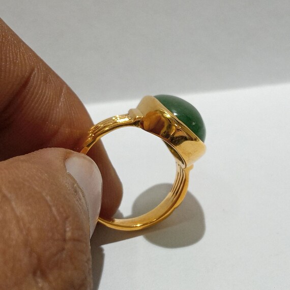 Female moldavite ring deals