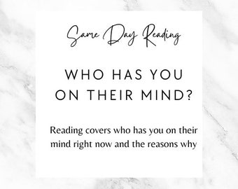 Same Day-  Who is thinking of you right now?