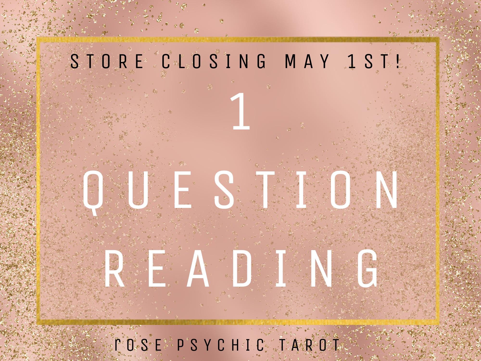 Same Day 1 Question Psychic Tarot Reading by Rose | Ask Anything Love ...