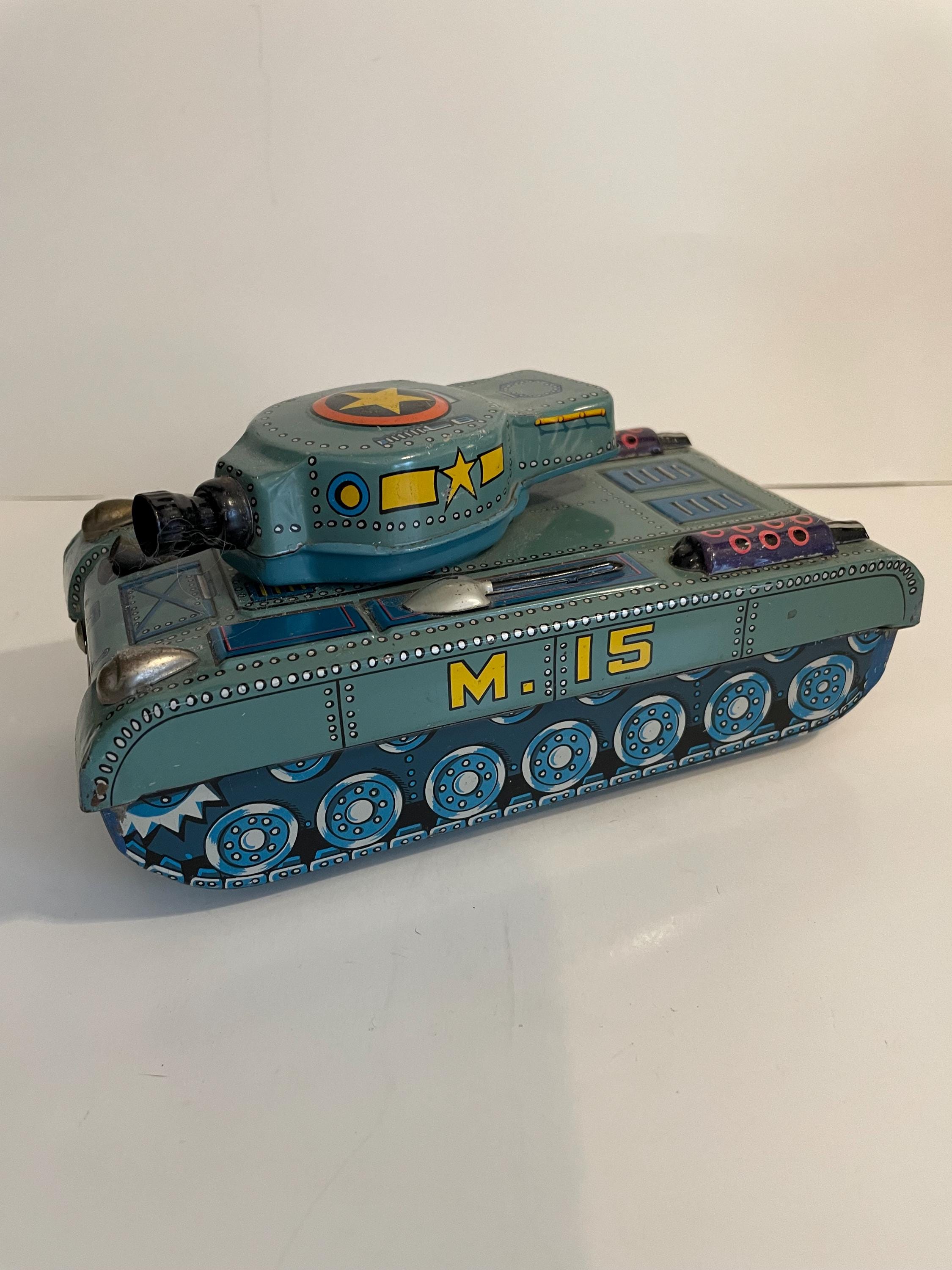 Modern Toys TM Japan Tin Toy Lever Action Car B-1630 métal très bon