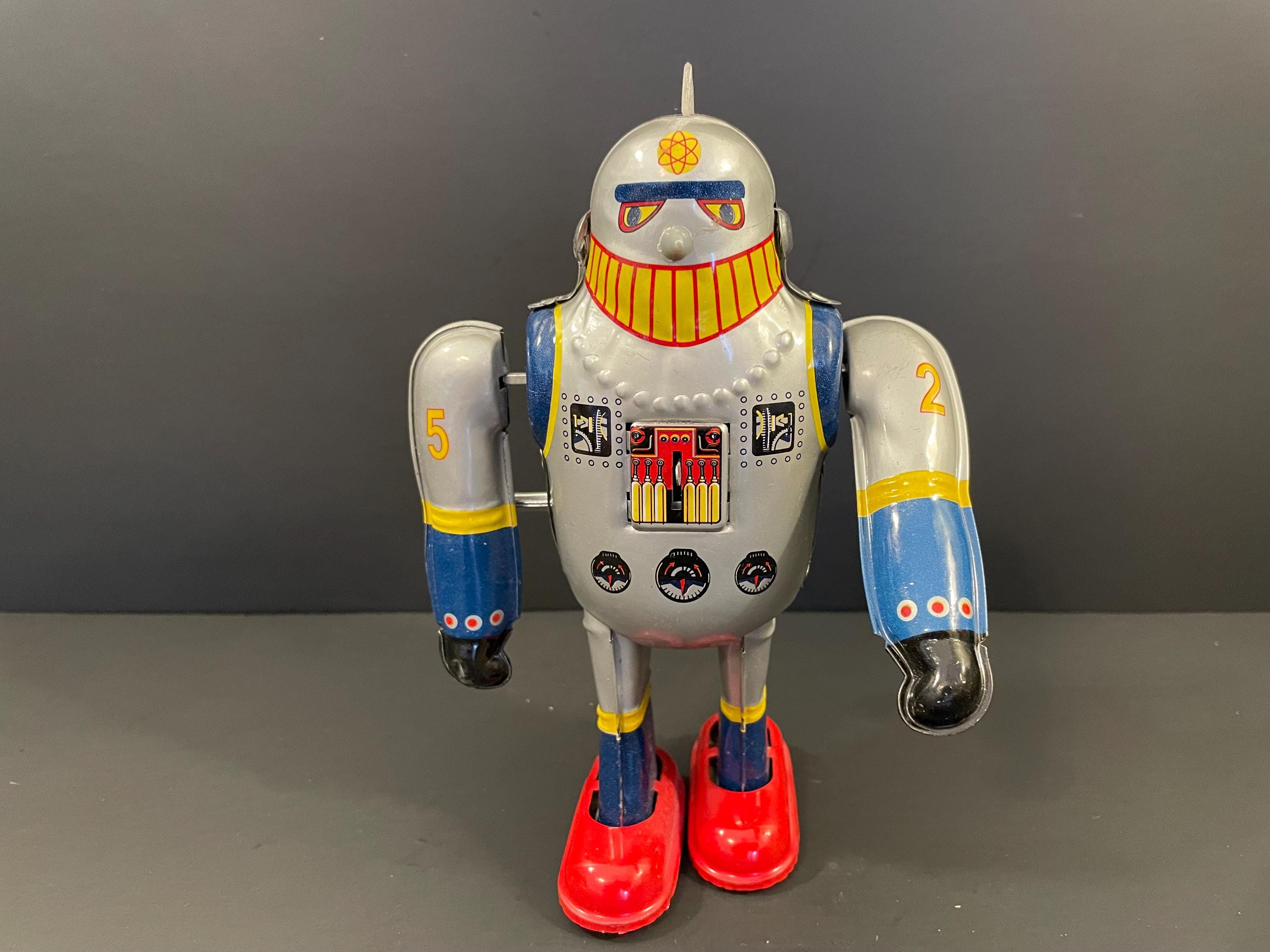 ブリキロボット　X-25 Yahoo!オークション - スーパーロボット ブリキ X-25 ゼンマイ