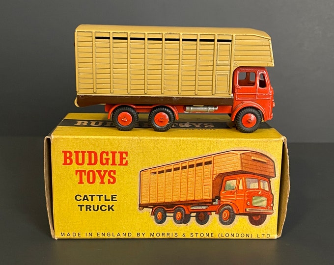 Miniature Budgie Toys – Camion Transport De Chevaux Leyland 20 Tons, 1/63