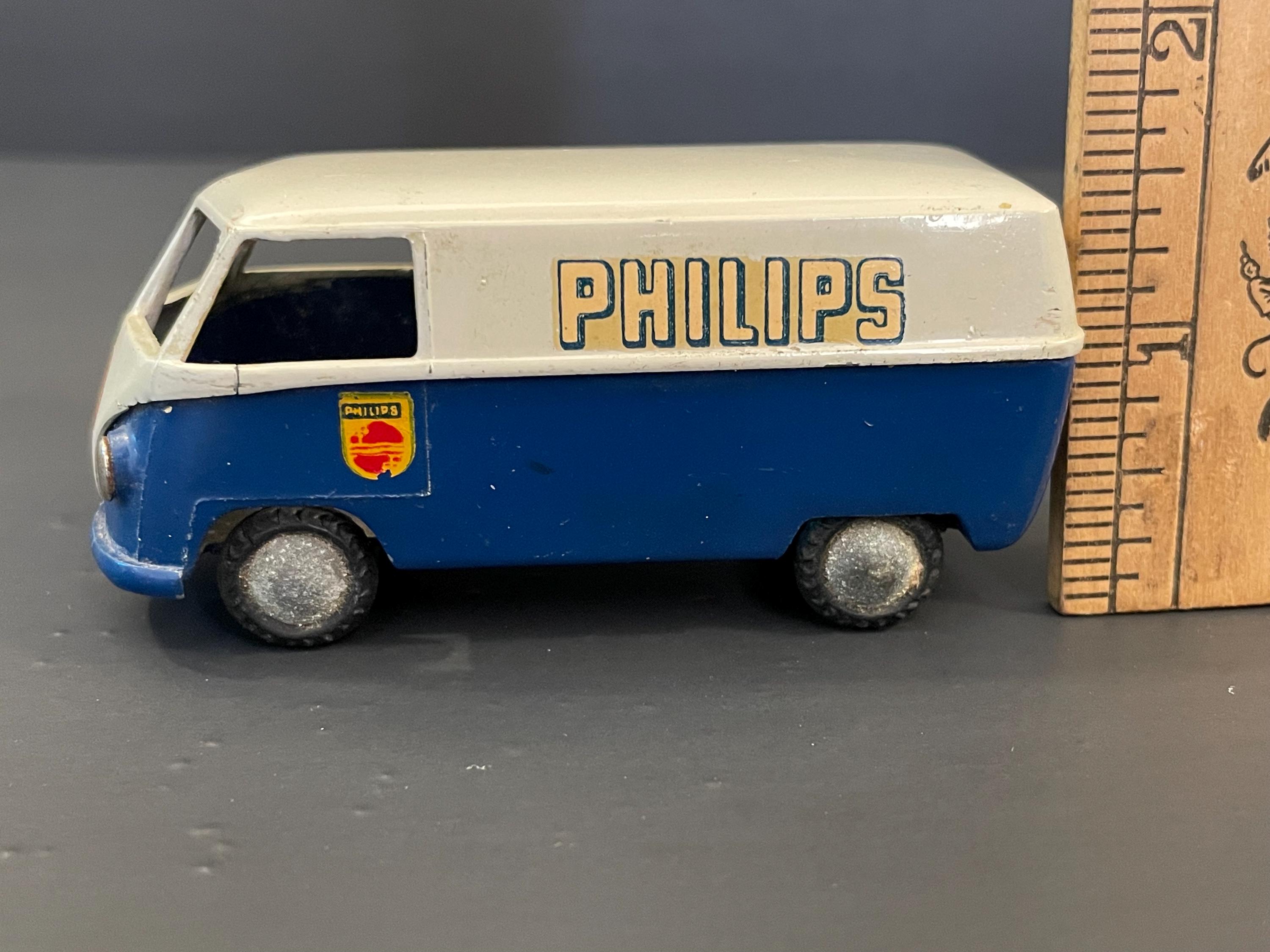 1950s Tekno Denmark Diecast VW Bus Philips Livery Vehicle - Etsy