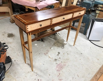 Hand made writing desk