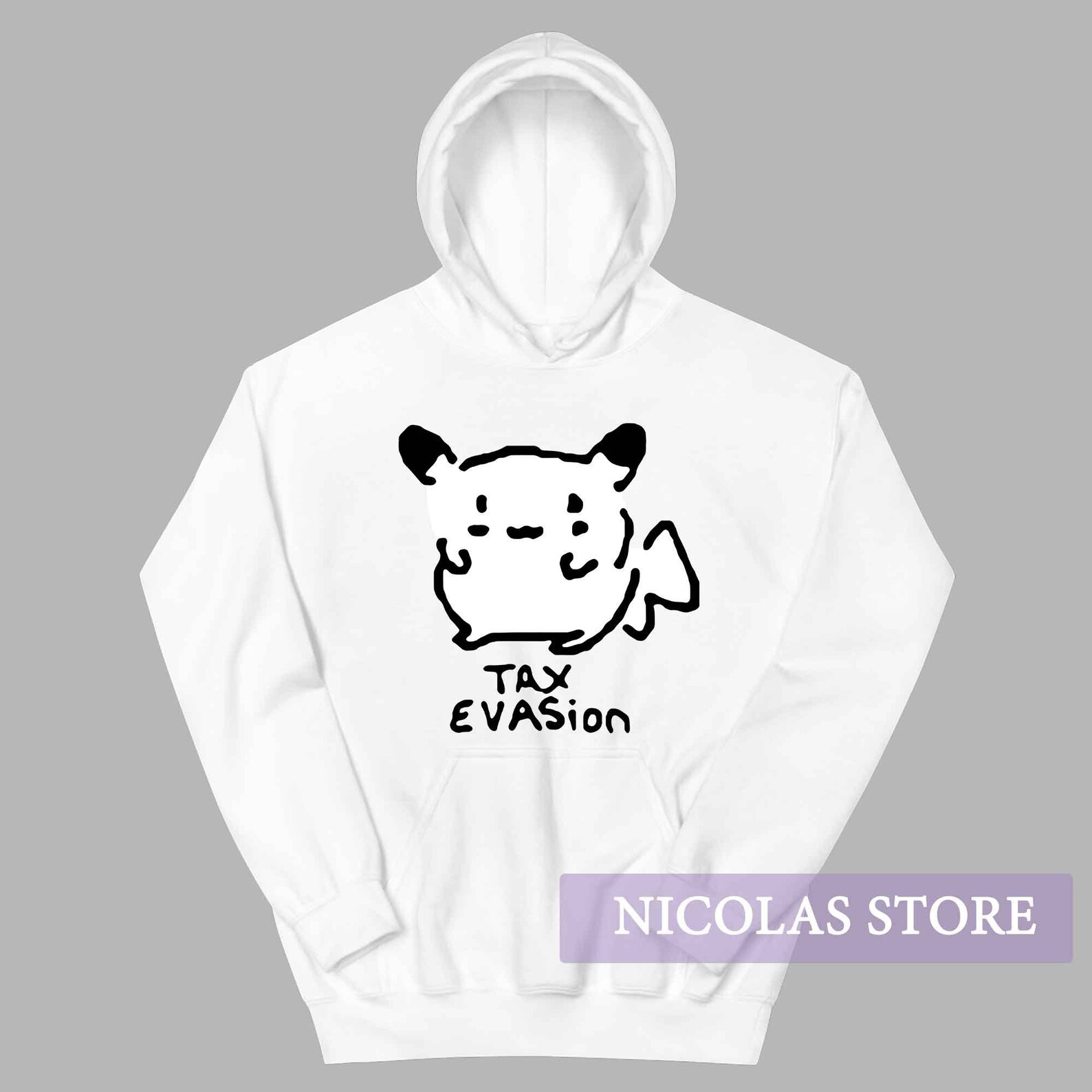 Pikachu Tax Evasion Tshirt Sweatshirt Hoodie Made in USA & Etsy