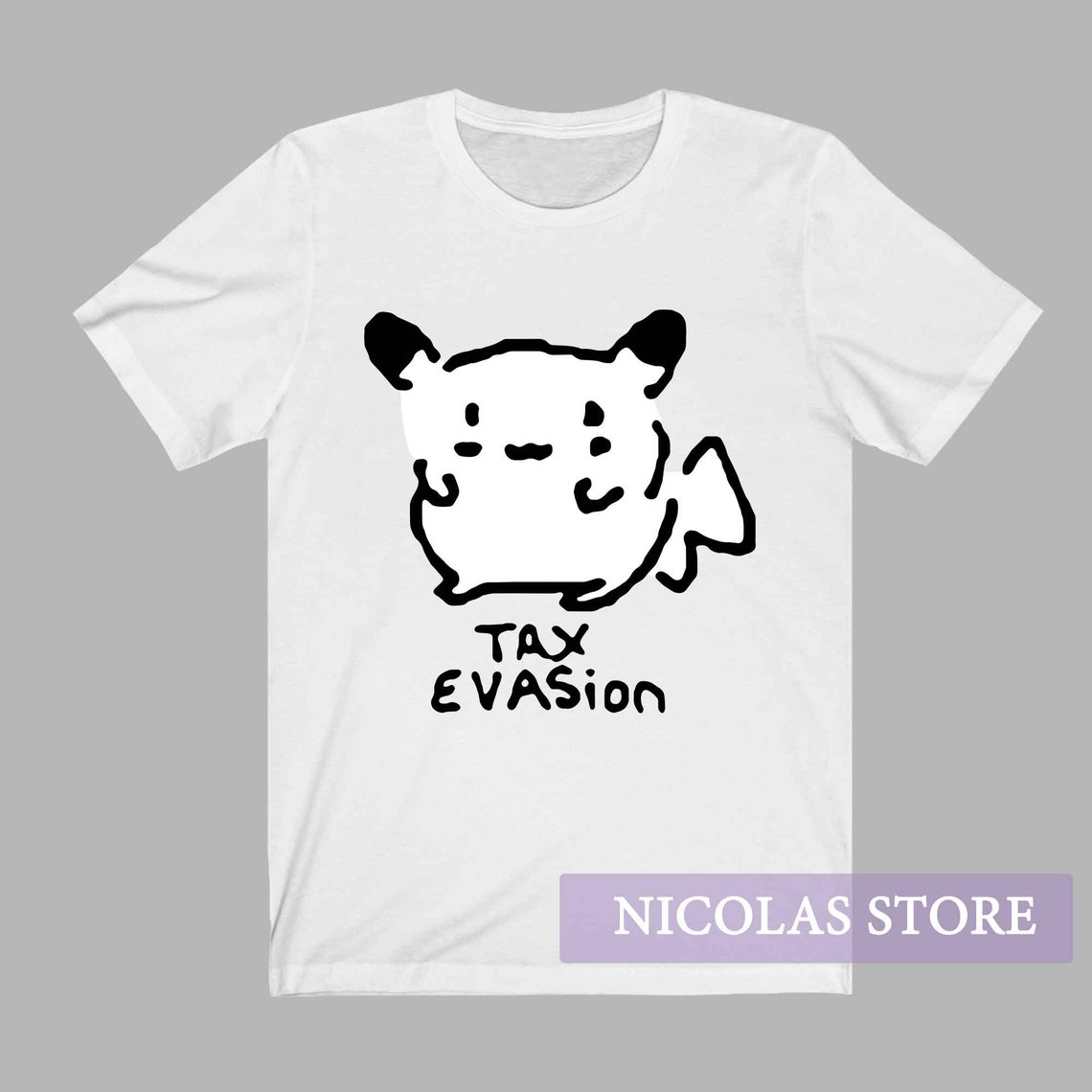 Pikachu Tax Evasion Tshirt Sweatshirt Hoodie Made in USA & Etsy
