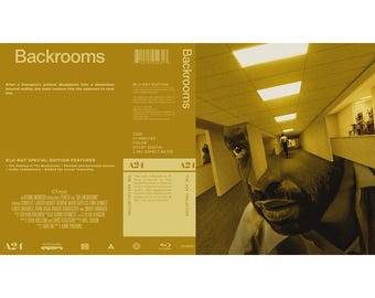 Custom Backrooms Blu-ray W/ Case